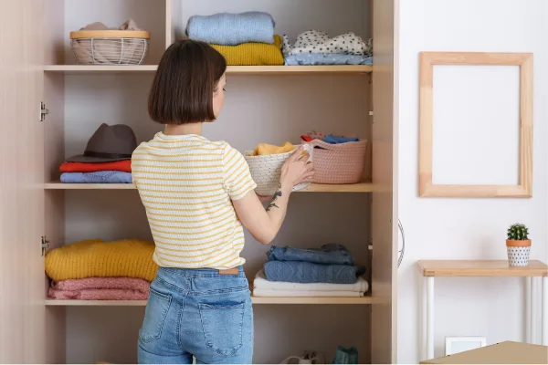 Dicas para organizar o guarda-roupa: um guia para otimizar seu espaço