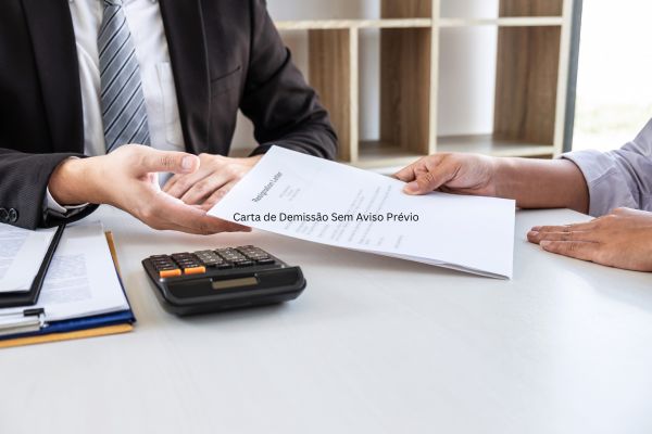 Carta de Demissão Sem Aviso Prévio: Tudo o que Você Precisa Saber