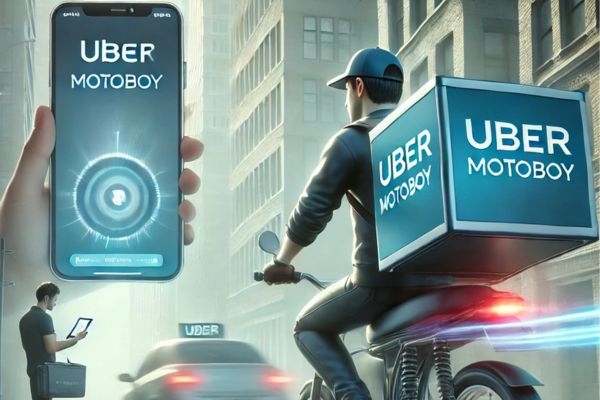 Aplicativo motoboy Uber : Entregas Rápidas e Ganhos Extras