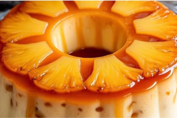 Pudim de Abacaxi: Receita Cremosa e Irresistível
