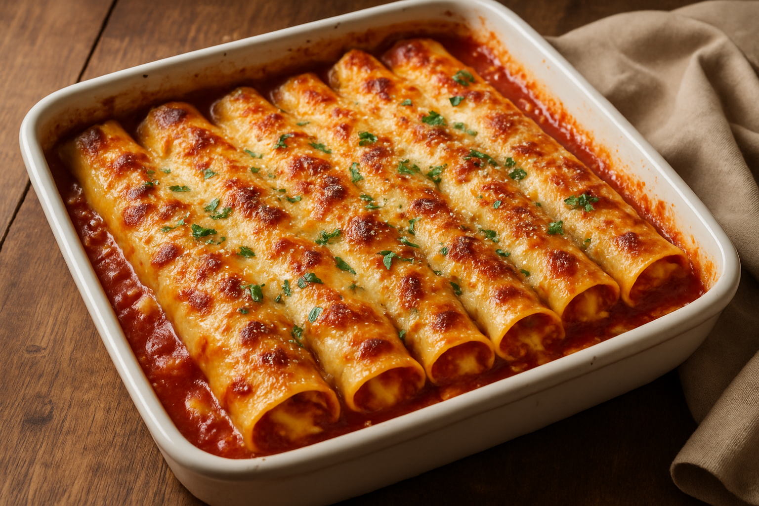 Canelone Tradicional: Receita Caseira que é Pura Conforto e Sabor