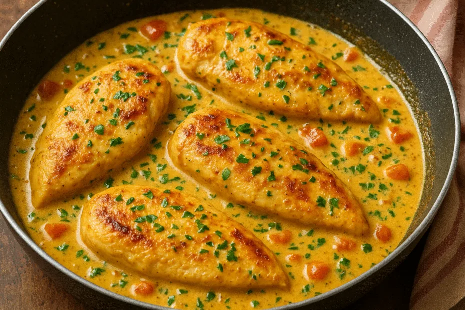 Filé de Frango ao Molho de Mostarda: Cremoso, Prático e Cheio de Sabor