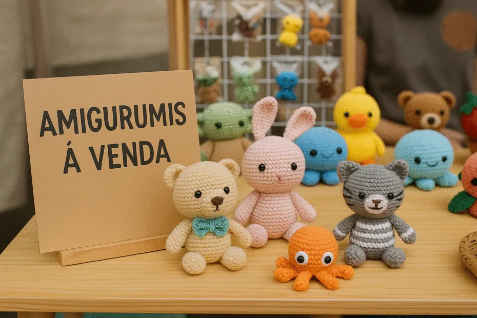 Como Vender Amigurumis – Transforme Sua Arte em um Negócio Lucrativo Como Vender Amigurumis – Transforme Sua Arte em um Negócio Lucrativo
