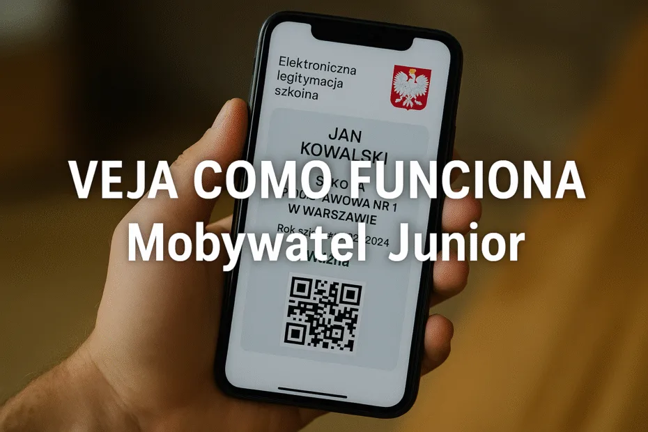 Veja Como Funciona Mobywatel Junior: documento oficial no celular, filas no passado Veja Como Funciona Mobywatel Junior: documento oficial no celular, filas no passado